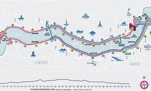 兰州马拉松路线_兰州马拉松路线图